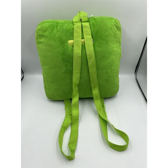 Minecraft Pillow Backpack Plush Stuff Animal Creeper Green Boys Girls Mojang - Picture 3 of 7